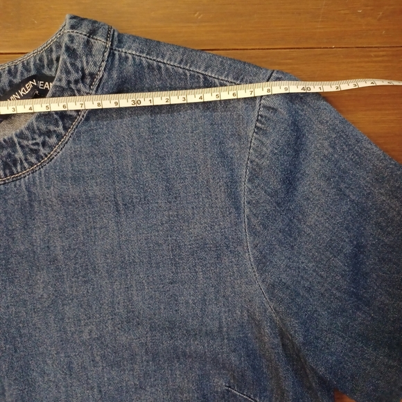 Calvin Klein Y2K denim top - Picture 11 of 13